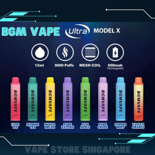 BGM Vape 9000 Puff - Vape Singapore SG Vape