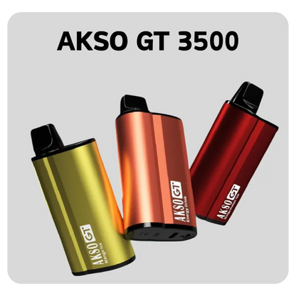 Akso Gt 3500 Puffs (Disposable Vape) - Vape Singapore SG Vape