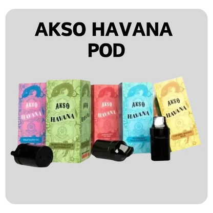 Akso Havana Refill Cartridge (5000 Puff) - Vape Singapore SG Vape