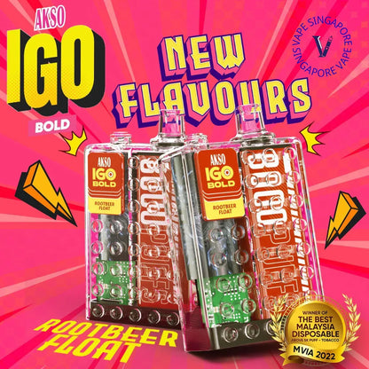 Akso IGO 8000 Puffs Disposable Vape - Vape Singapore SG Vape