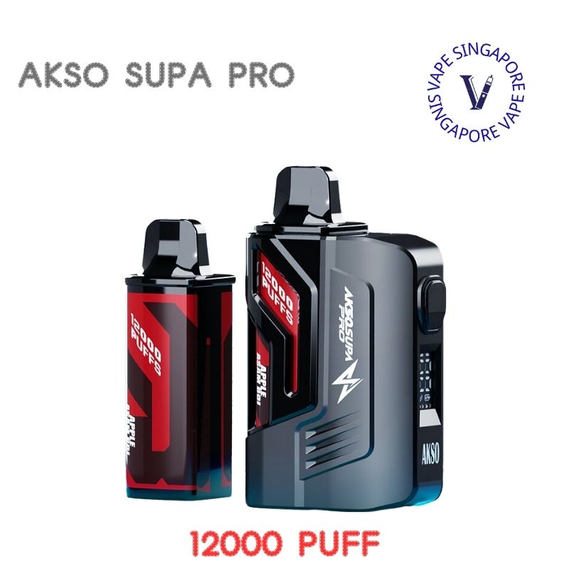 Akso Supa Pro Kit 12000 Puff - Vape Singapore SG Vape