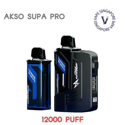 Akso Supa Pro Kit 12000 Puff - Vape Singapore SG Vape