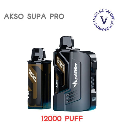 Akso Supa Pro Kit 12000 Puff - Vape Singapore SG Vape