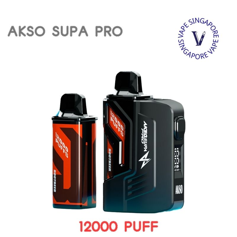 Akso Supa Pro Kit 12000 Puff - Vape Singapore SG Vape