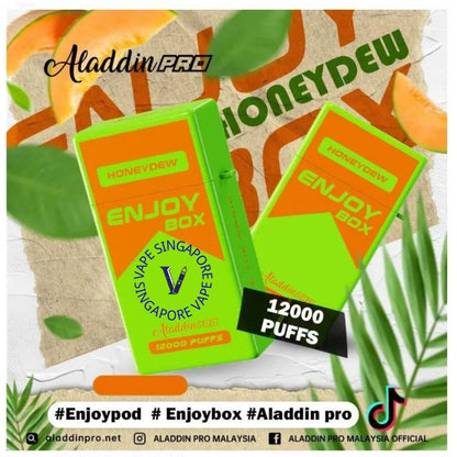 Aladdin Pro Enjoy Box 12,000 puff - Vape Singapore SG Vape