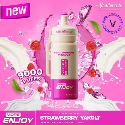 Aladdin Pro More Enjoy 9000 Puff Vape - Vape Singapore SG Vape