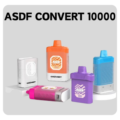 ASDF Convert 10,000 puff (Starter Kit Set) - Vape Singapore SG Vape