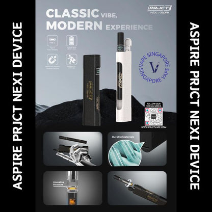 Aspire PRJCT Nexi Device - Vape Singapore SG Vape