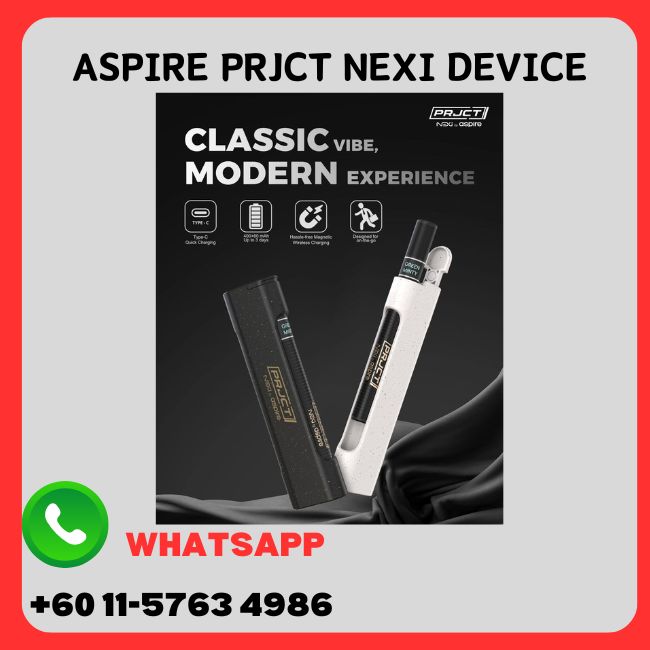 Aspire PRJCT Nexi Device - Vape Singapore SG Vape