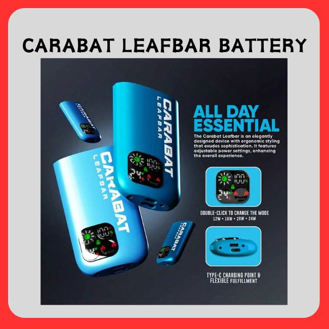 Carabat Leafbar Device - Vape Singapore SG Vape