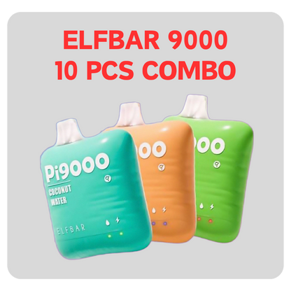 Elf Bar 9000 Puff 10 Pcs Combo - Vape Singapore SG Vape