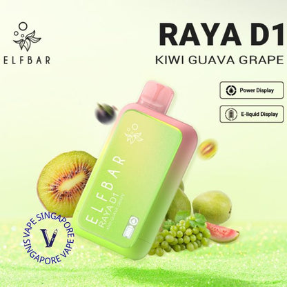 Elf bar Raya D1 13k Puff - Vape Singapore SG Vape