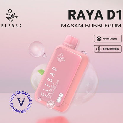 Elf bar Raya D1 13k Puff - Vape Singapore SG Vape