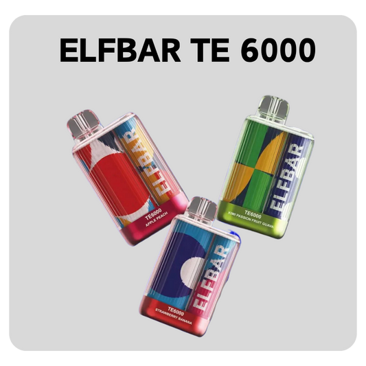 Elf Bar TE 6000 Puff (Elf Bar BC) - Vape Singapore SG Vape