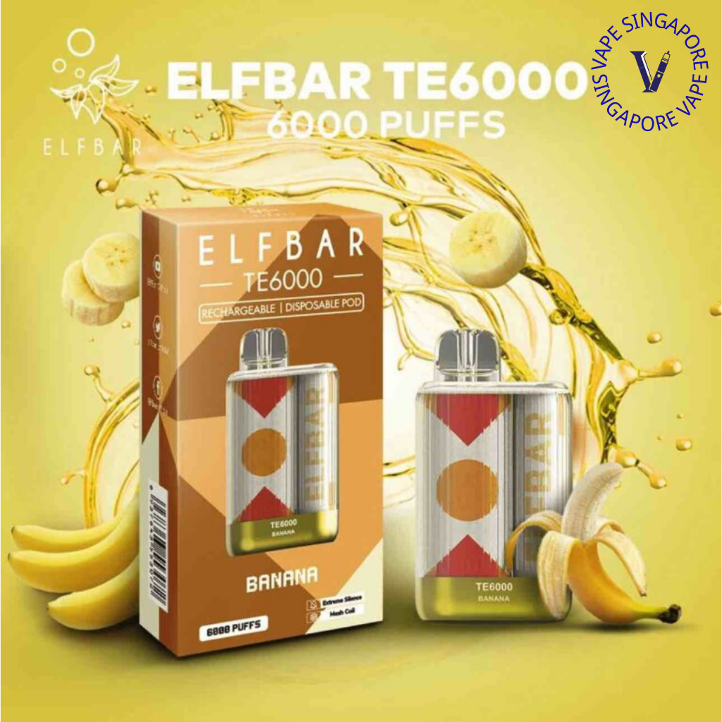 Elf Bar TE 6000 Puff (Elf Bar BC) - Vape Singapore SG Vape