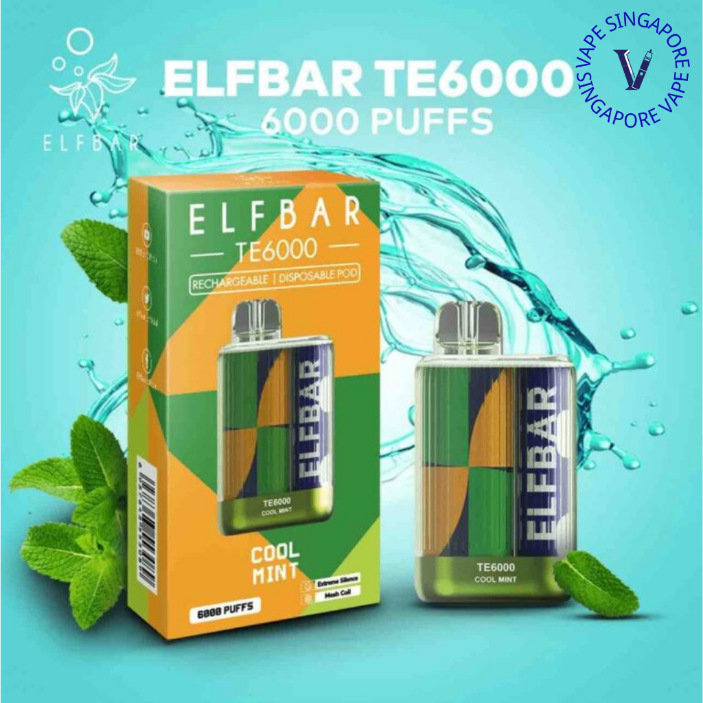 Elf Bar TE 6000 Puff (Elf Bar BC) - Vape Singapore SG Vape