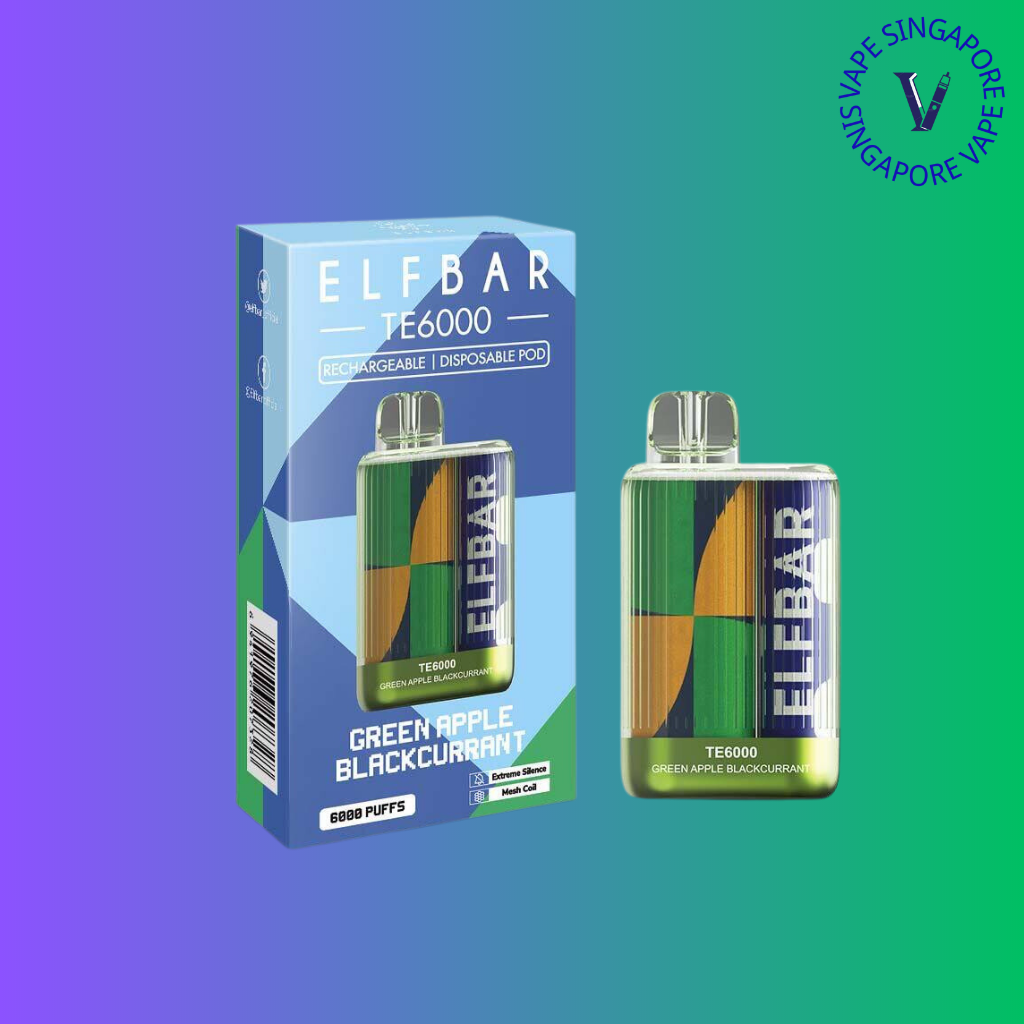 Elf Bar TE 6000 Puff (Elf Bar BC) - Vape Singapore SG Vape