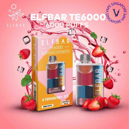 Elf Bar TE 6000 Puff (Elf Bar BC) - Vape Singapore SG Vape