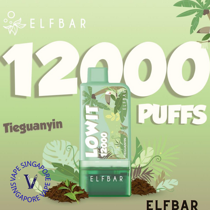 Elf Bar Lowit Refilled Pod 12000 Puff - Vape Singapore SG Vape