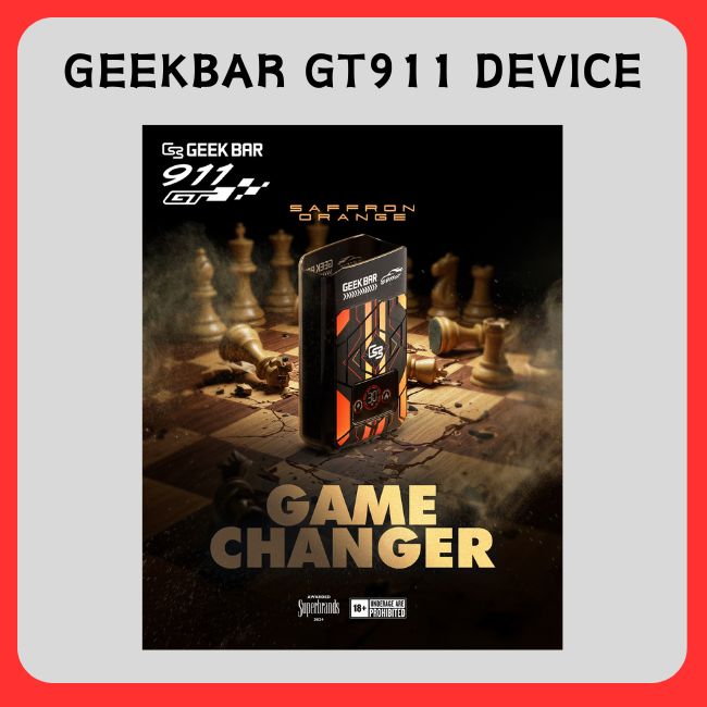 Geekbar GT911 Device - Battery - Vape Singapore SG Vape