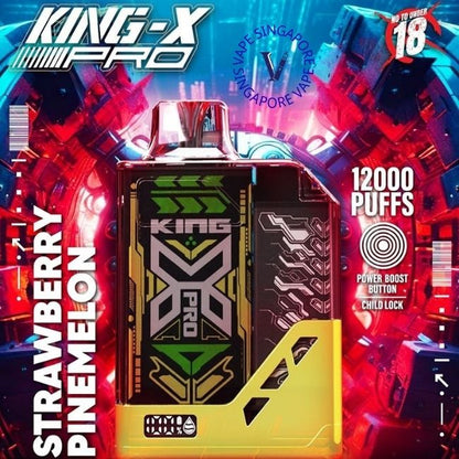 King X Pro 12000 Puff - Vape Singapore SG Vape