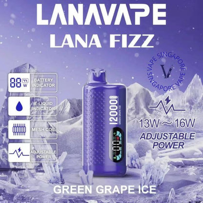 Lana Fizz 12000 Puff - Vape Singapore SG Vape