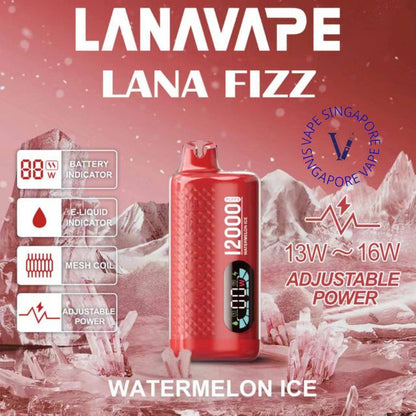 Lana Fizz 12000 Puff - Vape Singapore SG Vape