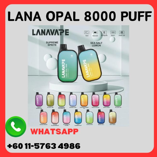 Lana Opal 8000 Puff - Vape Singapore SG Vape