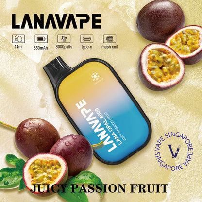 Lana Opal 8000 Puff - Vape Singapore SG Vape