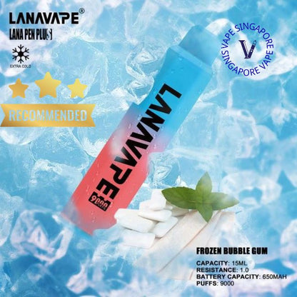 Lana Pen Plus 9000 Puff Ready Stock - Vape Singapore SG Vape