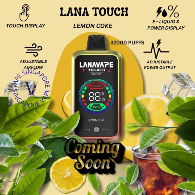Lana Touch 32000 Puffs - Vape Singapore SG Vape