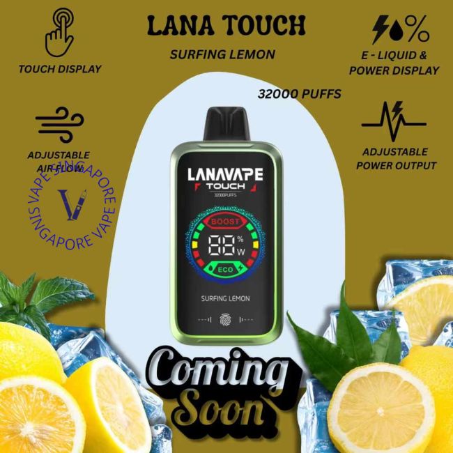 Lana Touch 32000 Puffs - Vape Singapore SG Vape
