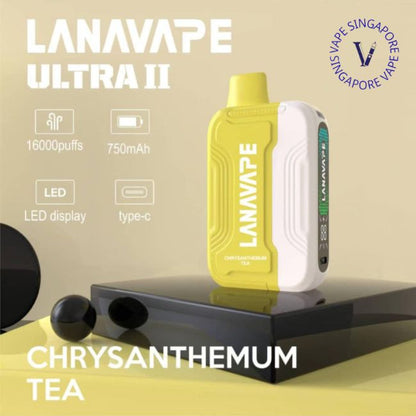 Lana Ultra II 16000 Puff (Starter Kit Set With Cartridge) - Vape Singapore SG Vape