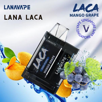 Lana Laca 5500 puff disposable vape - Vape Singapore SG Vape