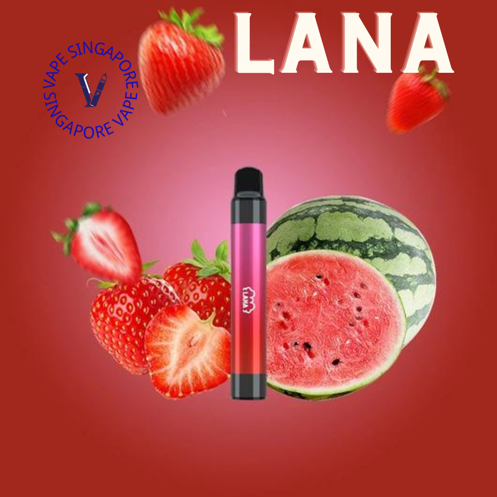 Lana Pen 2000 puff Non disposable vape - Vape Singapore SG Vape