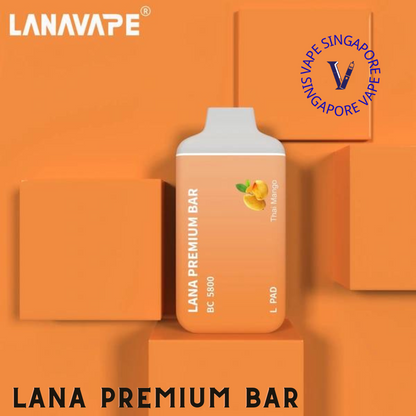 Lana Premium Bar 5800 puff disposable vape - Vape Singapore SG Vape