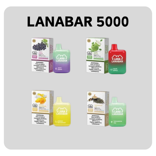 Lana bar 5000 puff disposable vape - Vape Singapore SG Vape