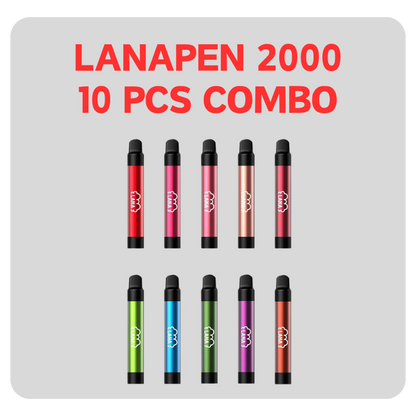 Lana Pen 2000 Puff 10 Pcs Combo - Vape Singapore SG Vape