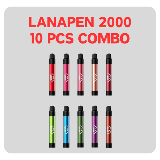 Lana Pen 2000 Puff 10 Pcs Combo - Vape Singapore SG Vape