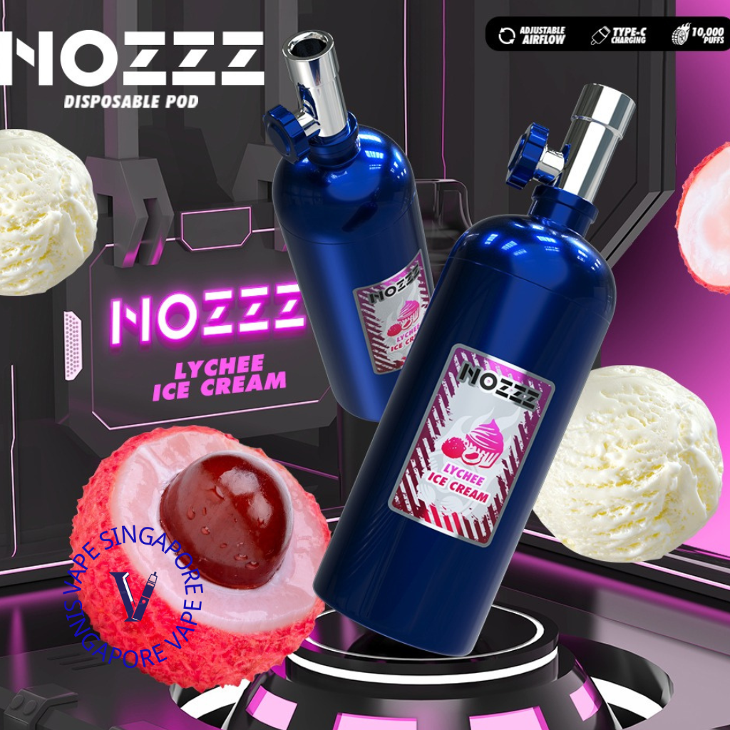 Nozzz 10000 puff disposable vape - Vape Singapore SG Vape