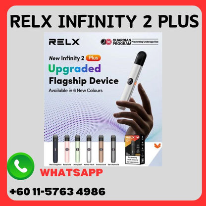 Relx Infinity 2 Plus Device - Vape Singapore SG Vape