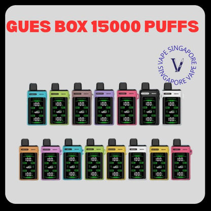 Gues Box 15000 Puffs - Vape Singapore SG Vape