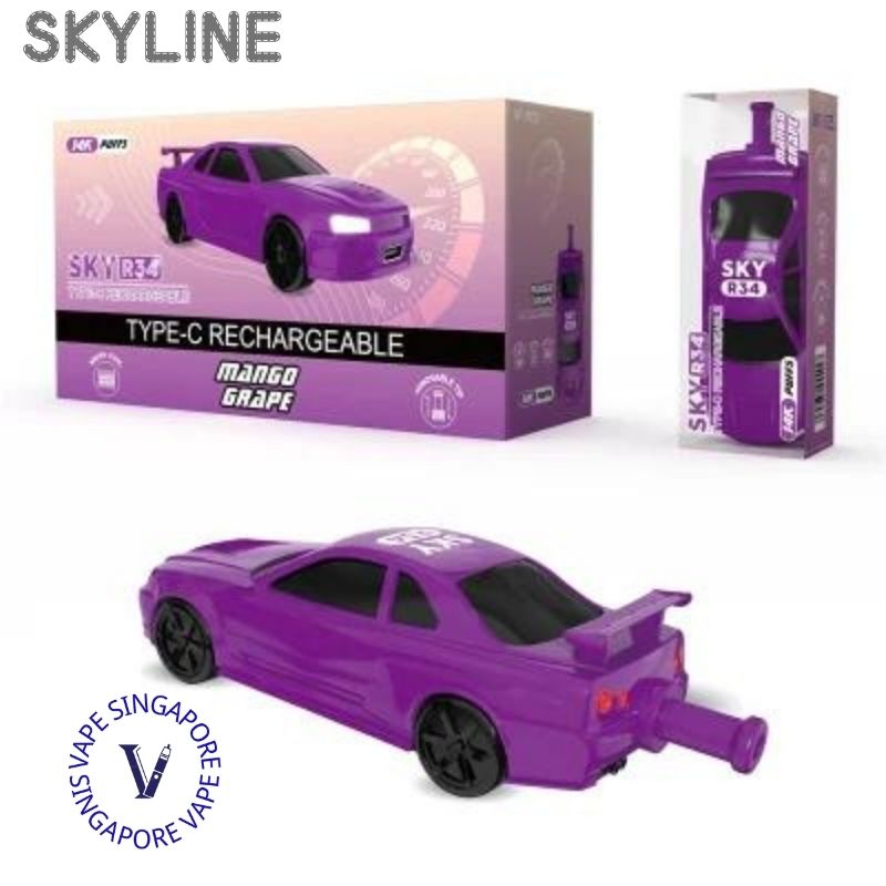 Skyline GTR 34 14000 Puff - Vape Singapore SG Vape