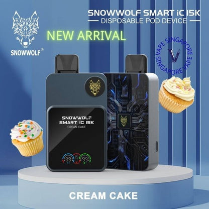 Snowwolf Smart IC 15000 Puff - Vape Singapore SG Vape