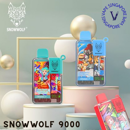Snowwolf 9000 puff easy smart - Vape Singapore SG Vape