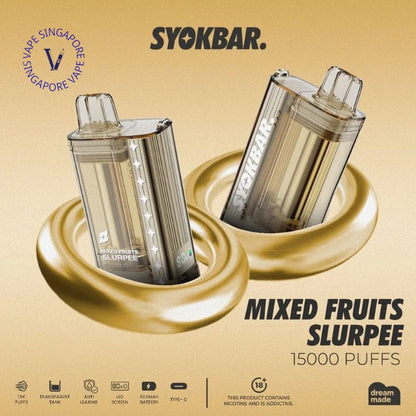 Syokbar 15000 Puff - Vape Singapore SG Vape
