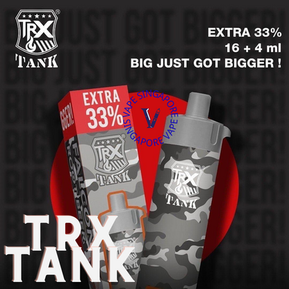 TRX Tank 8000 puff disposable vape - Vape Singapore SG Vape