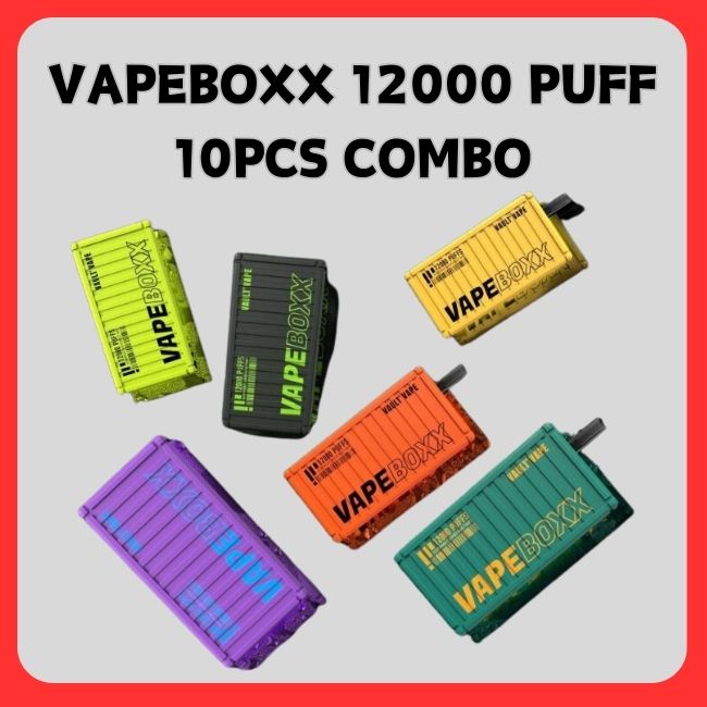 Vapeboxx 12000 10Pcs Combo - Vape Singapore SG Vape