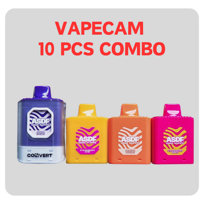 Vape Cam 12,000 Puff 10 Pcs Combo - Vape Singapore SG Vape