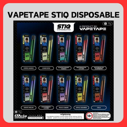 Vapetape Stiq Disposable By ASDF - Vape Singapore SG Vape